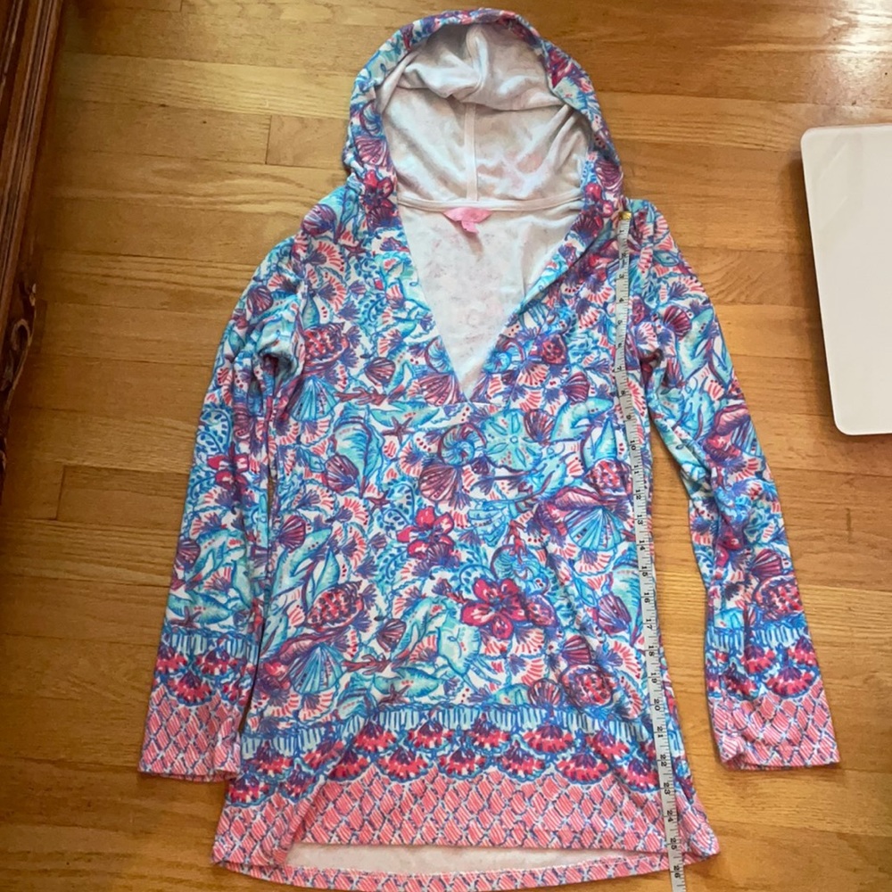 Lilly Pulitzer Terry cloth cover up